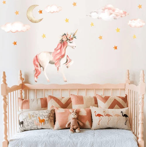 Girls unicorn top bedroom ideas