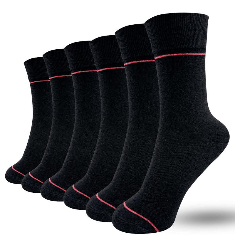 Dress Socks - Formal & Casual Wear Cotton Mens Socks Multipack (Pack of 6)