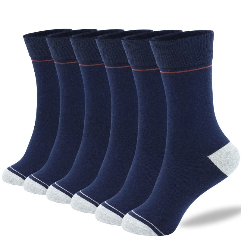 Dress Socks - Formal & Casual Wear Cotton Mens Socks Multipack (Pack of 6)