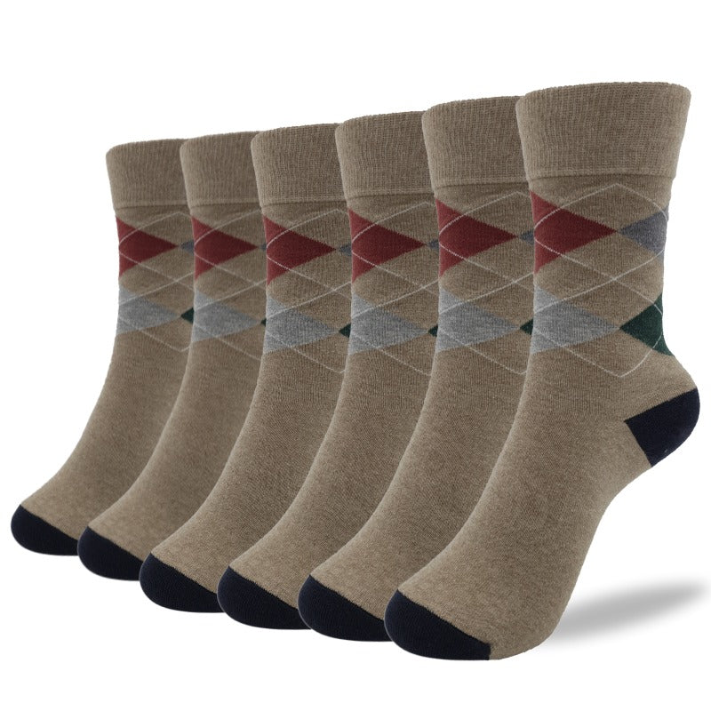 Dress Socks - Formal & Casual Wear Cotton Mens Socks Multipack (Pack of 6)