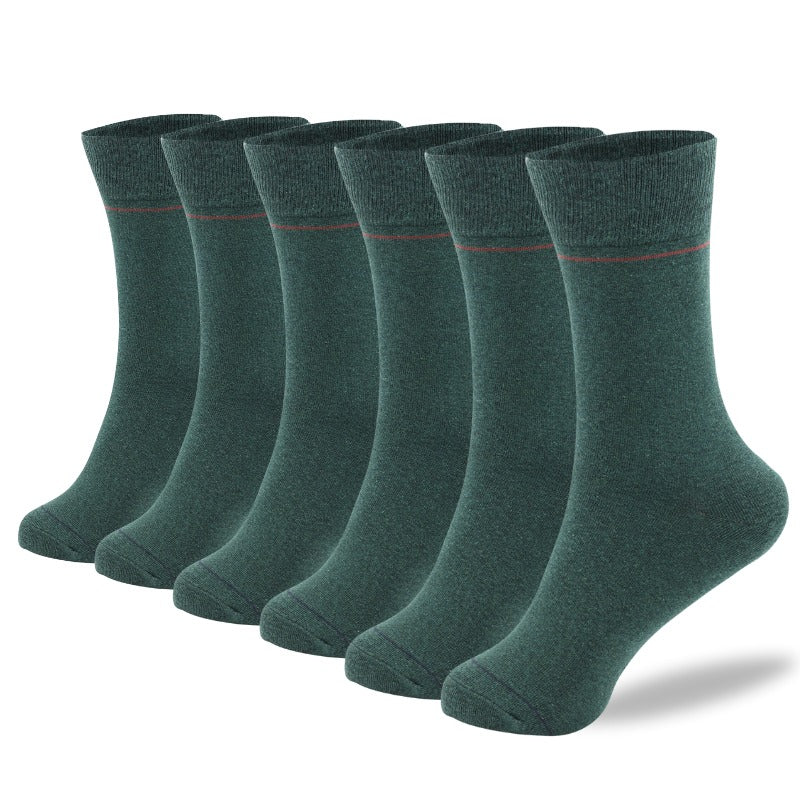 Dress Socks - Formal & Casual Wear Cotton Mens Socks Multipack (Pack of 6)