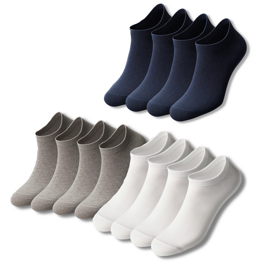 Athletic Ankle Socks - Breathable Trainer Socks, Cotton Ankle socks men & women 12 Pack